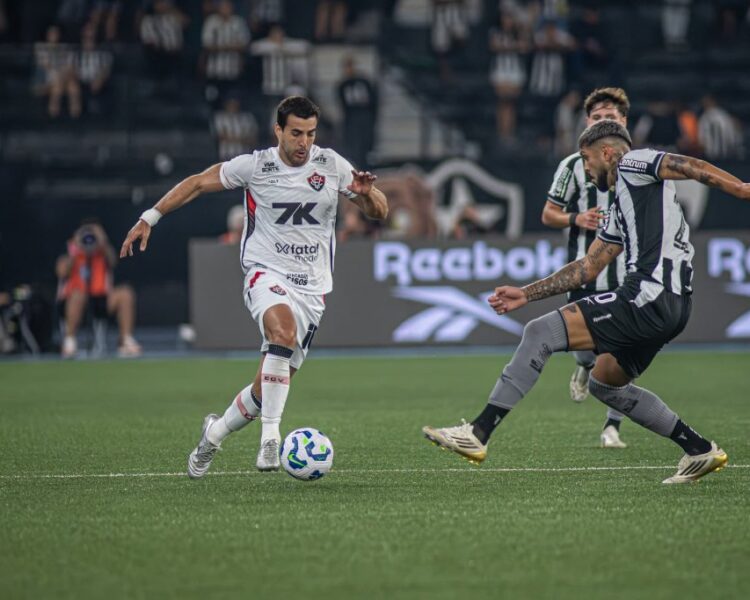 Vitória segura pressão e empata com o Botafogo no Rio