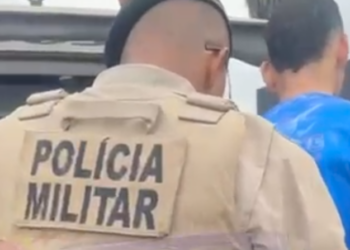 Traficante do CV é preso em flagrante com drogas e simulacro em Candeias