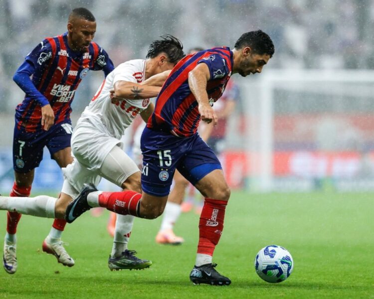 Bahia vence o Internacional e assume o quinto lugar no Brasileirão