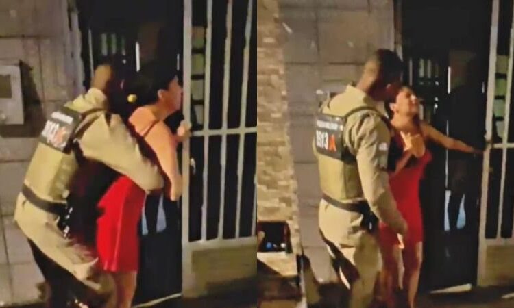 Ação rápida de policial militar salva vida de mulher engasgada em São Sebastião do Passé