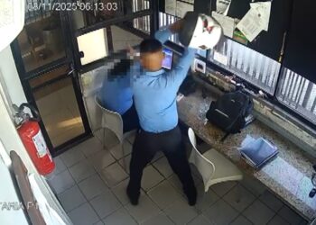 Mulher é agredida com golpes de capacete pelo colega de trabalho em Salvador