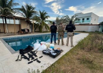 Ação integrada desarticula depósito de drogas e armas na Bahia e prende liderança criminosa em São Paulo
