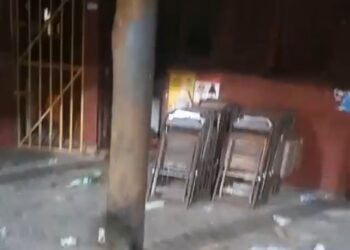 Explosão atinge complexo de barracas e causa destruição na orla de Madre de Deus