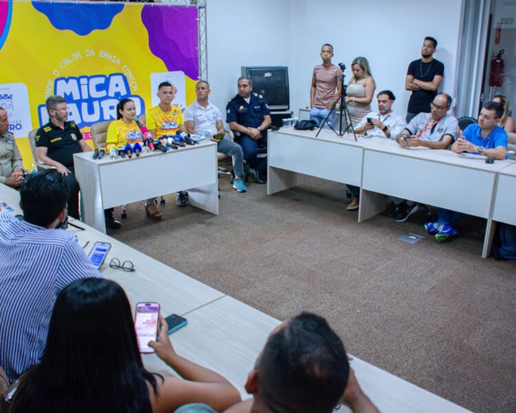 Em coletiva, prefeita Débora garante sucesso da 1ª edição da Mica Lauro