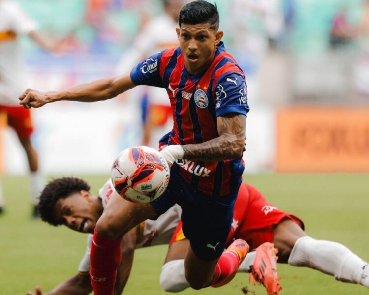 Bahia passa sufoco no final, mas bate a Juazeirense e está na final do Baiano