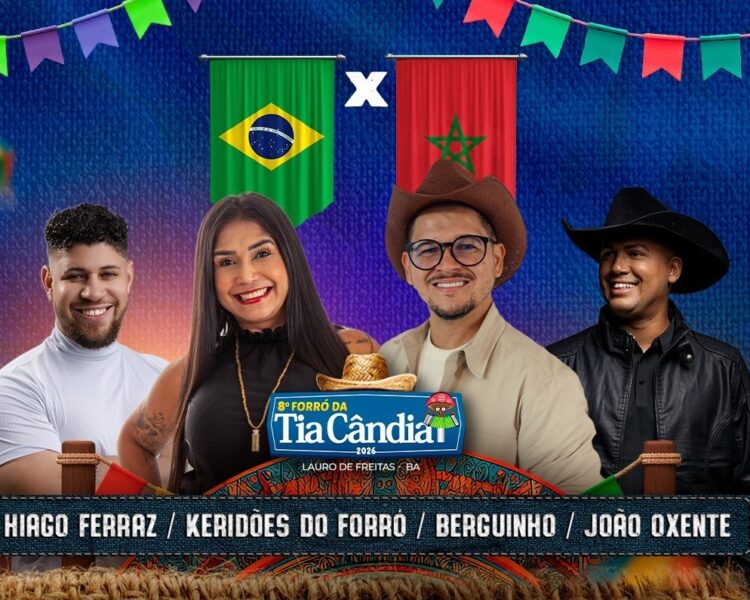 Forró da Tia Cândia divulga grade de atrações e venda de ingressos