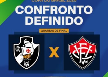 Vitória enfrenta o Vasco nas quartas de final da Copa do Brasil; veja chaveamento