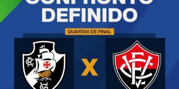 Vitória enfrenta o Vasco nas quartas de final da Copa do Brasil; veja chaveamento