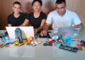 Ex-alunos do CPM Lobato são classificados para competição internacional de robótica no Canadá e buscam apoio para viajar
